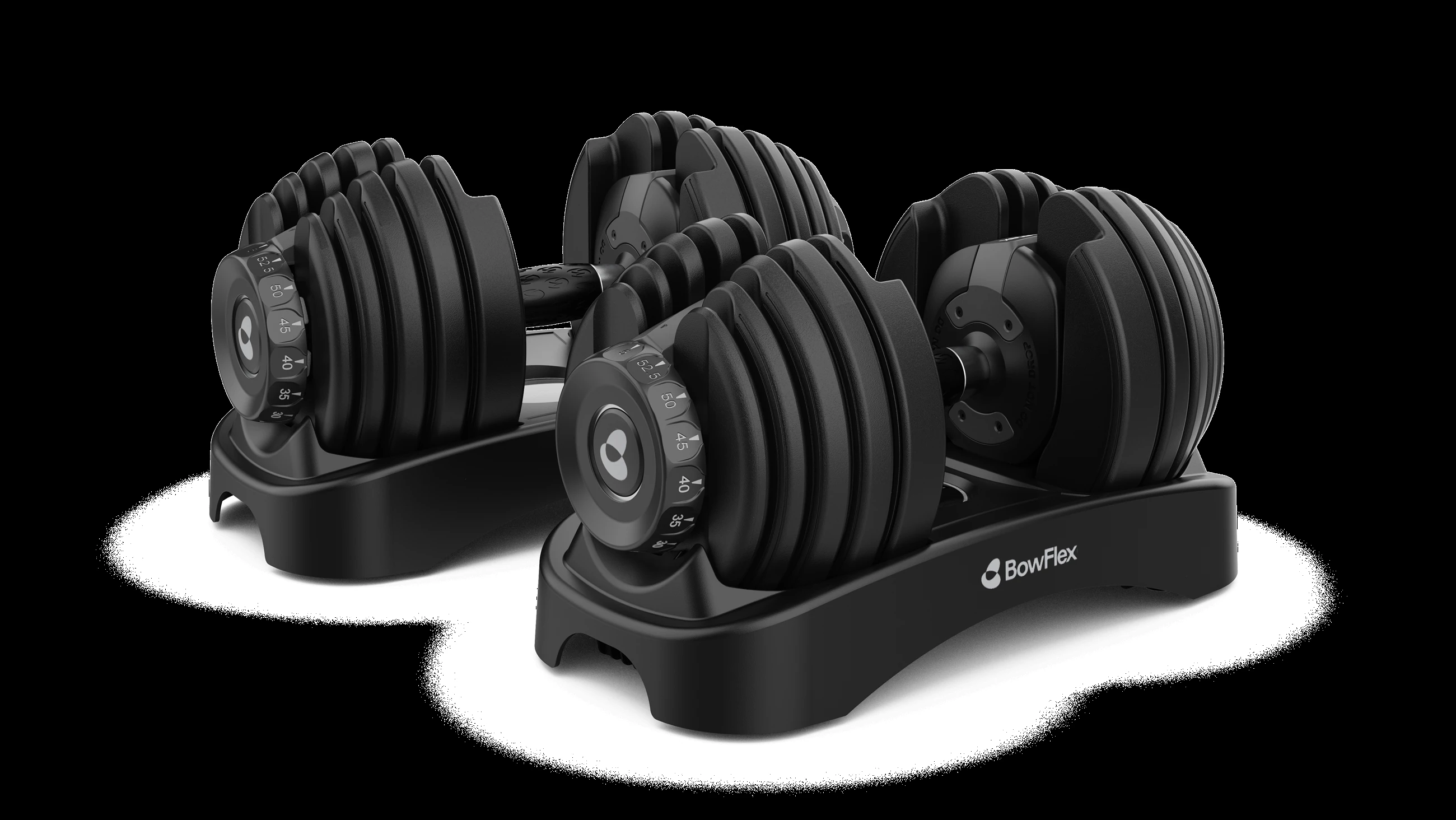 BowFlex Results Series 552 SelectTech pair with storage trays