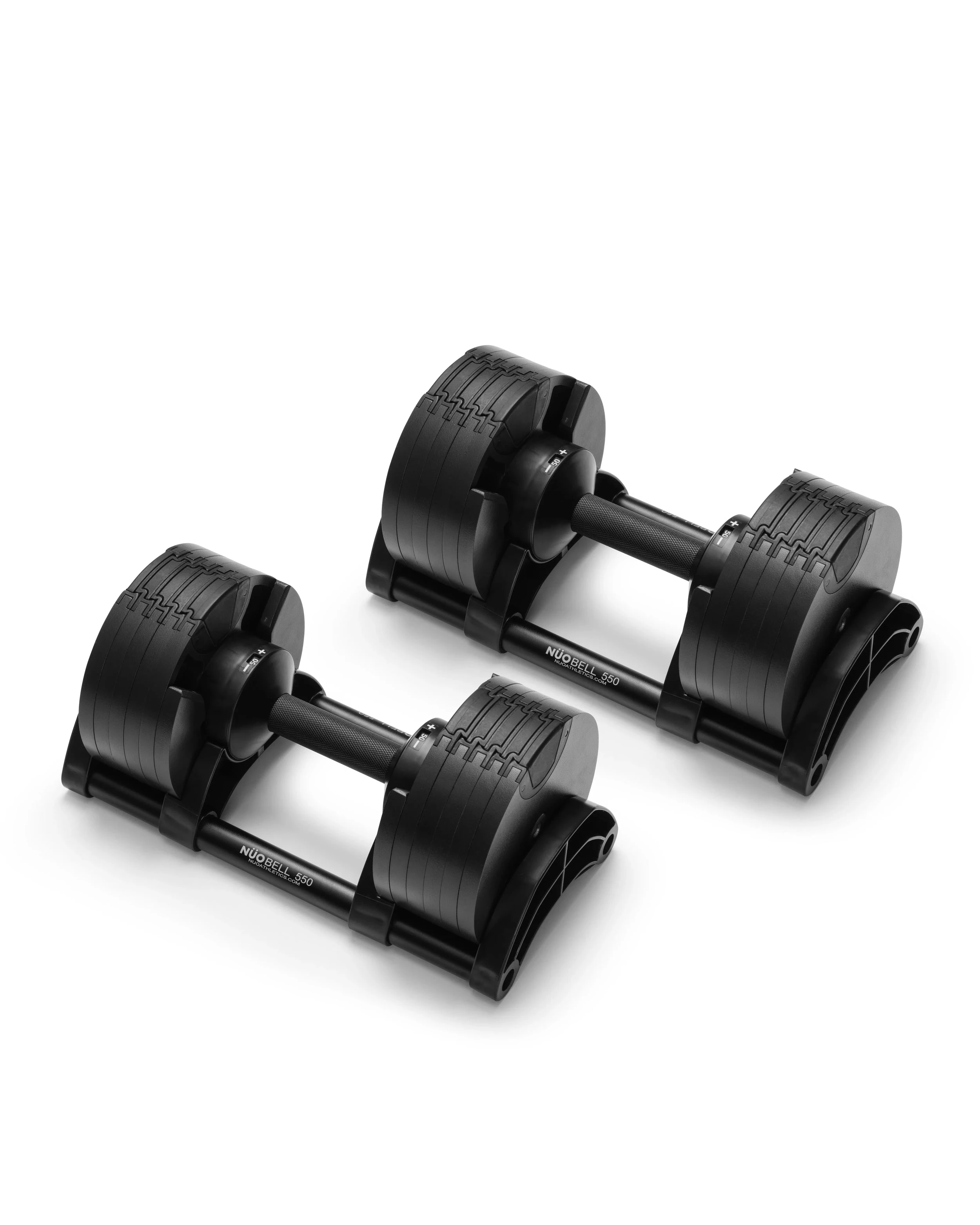 NÜOBELL 550 Black pair with selection cradles