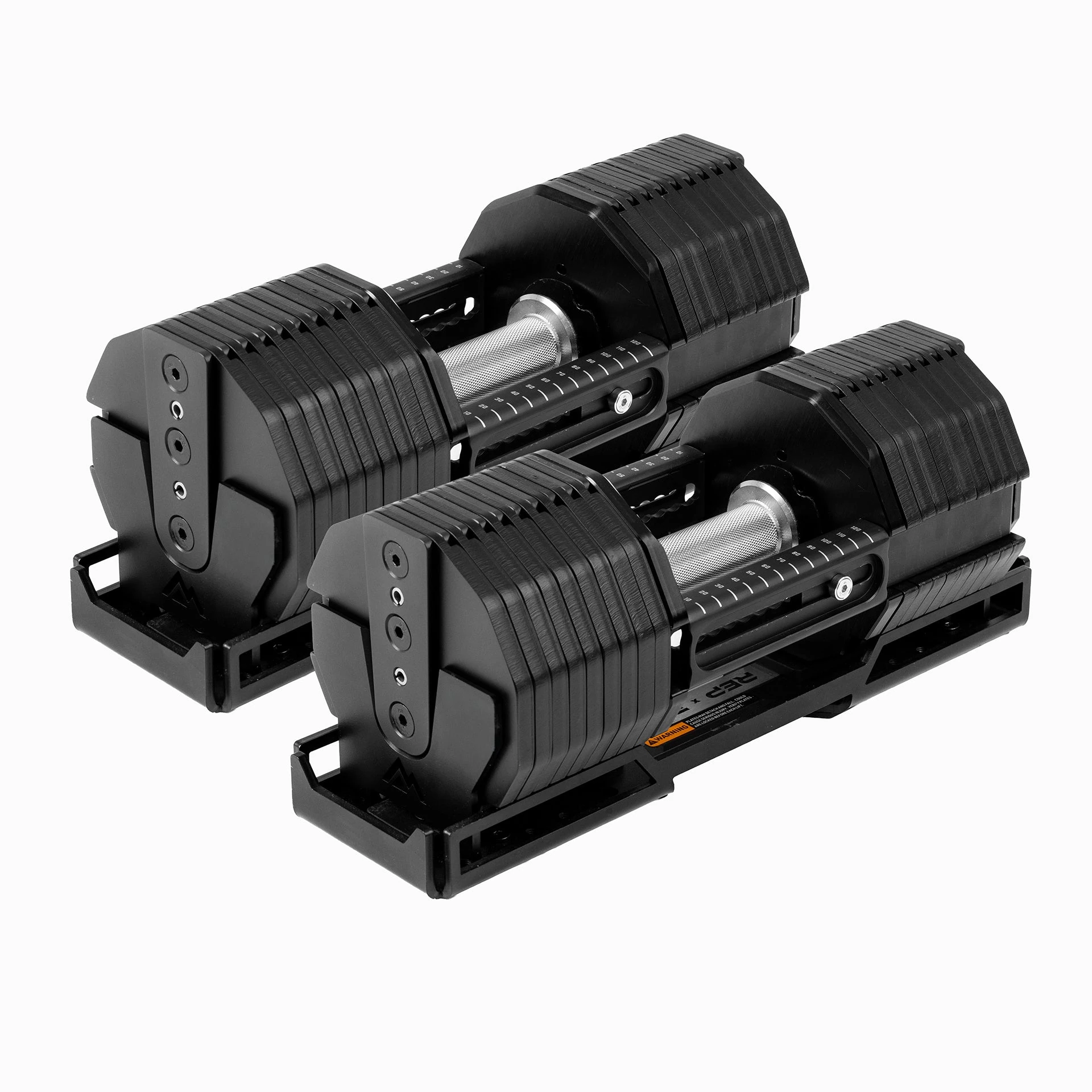 FAST 105 lb pair, DBS-7000-105 in two cradles with side selector rails