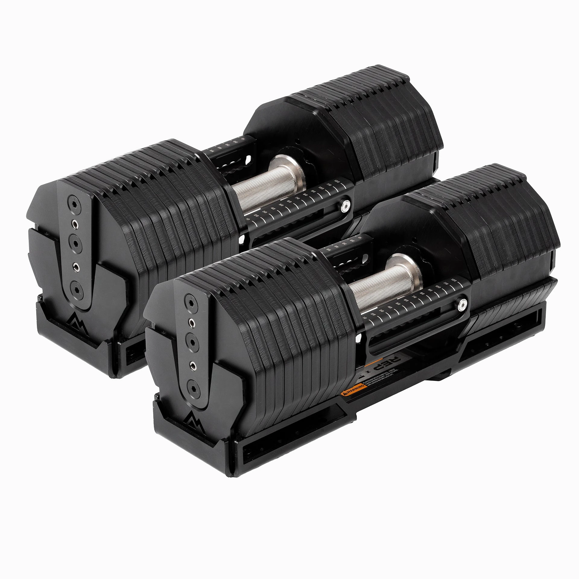 FAST 125 lb pair, DBS-7000-125 in two cradles with side selector rails