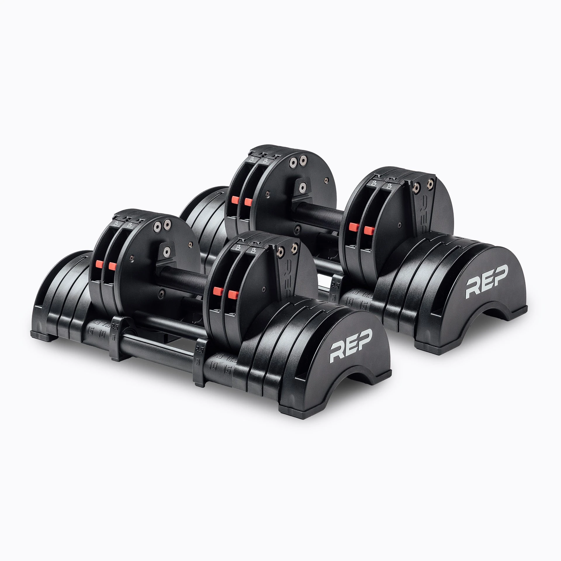 QuickDraw 15 kg pair, DBS-6500-015 seated pair with visible plate switches